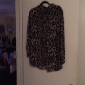 Leopard Print Blouse